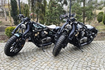 Benda Napoleon 125 Bobber, Cafe Racer, prawo jazdy kat. B, silnik "V"